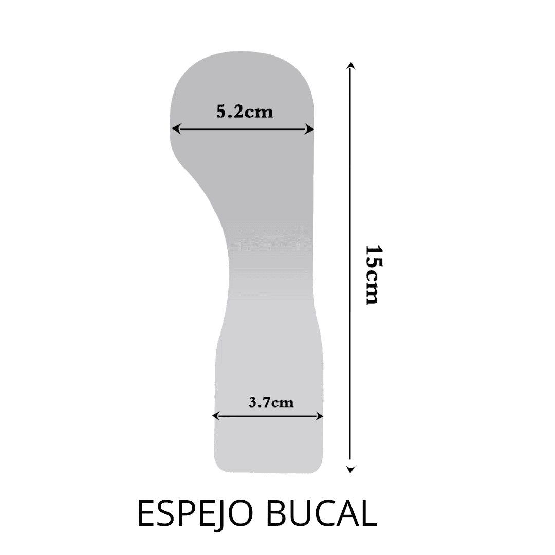 Espejo bucal antivaho para fotografía Uclanu