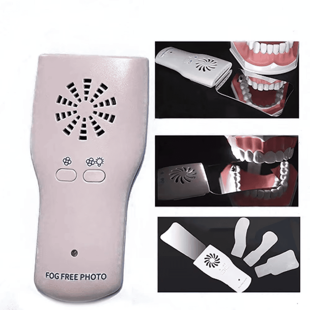 Espejo bucal antivaho para fotografía Uclanu