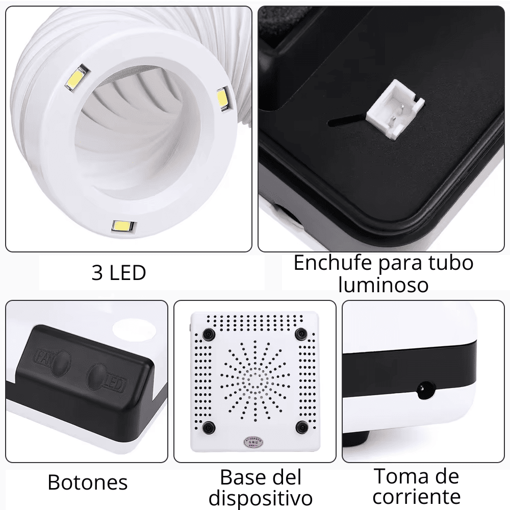 Aspirador de yeso para técnicos dentales Labor