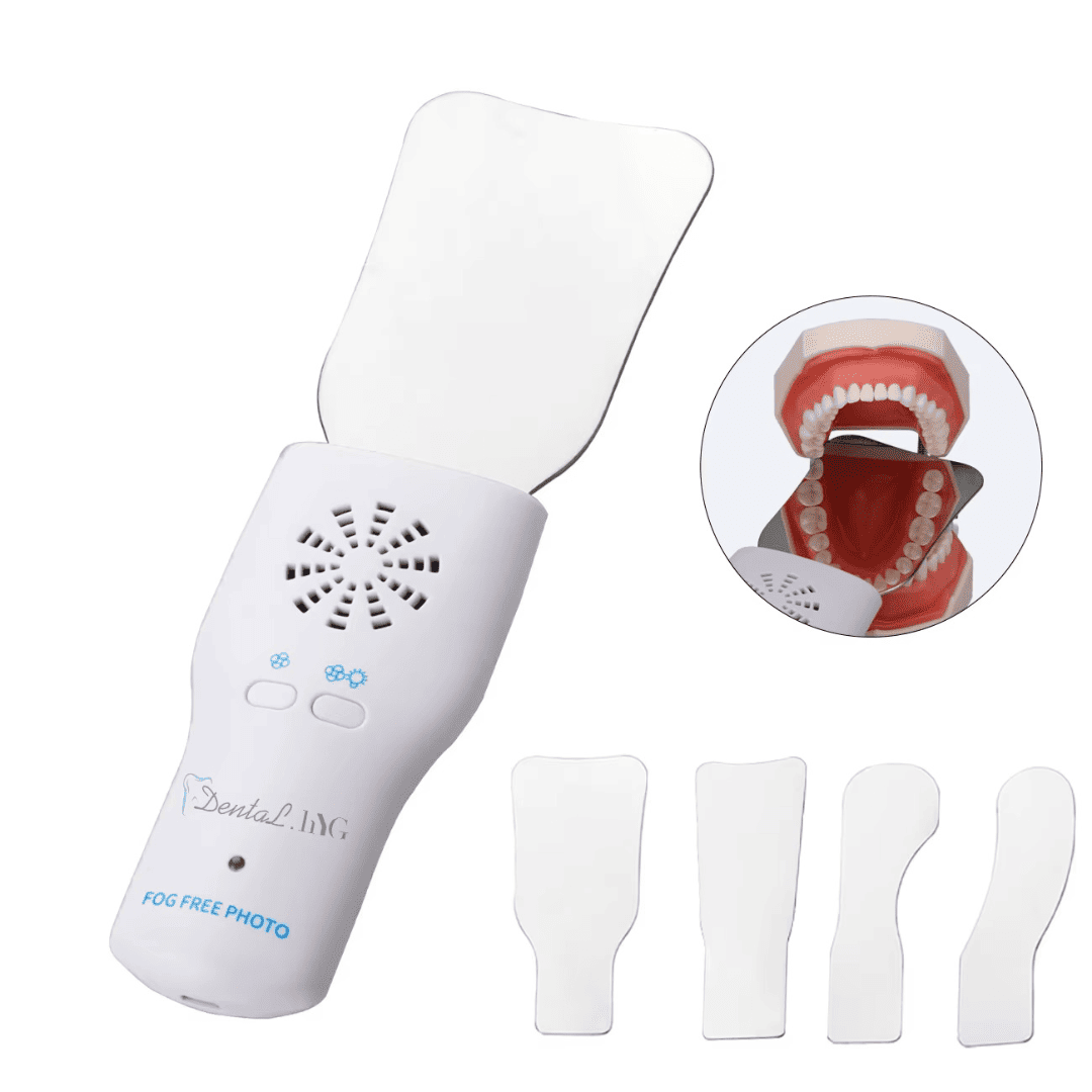Espejo bucal antivaho para fotografía Uclanu