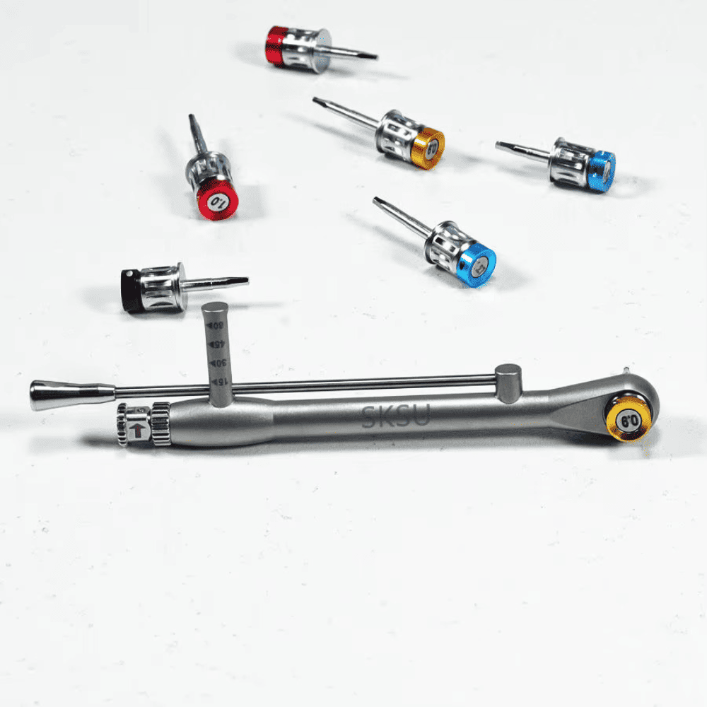 Kit Universal de Destornilladores para Implantes Dentales
