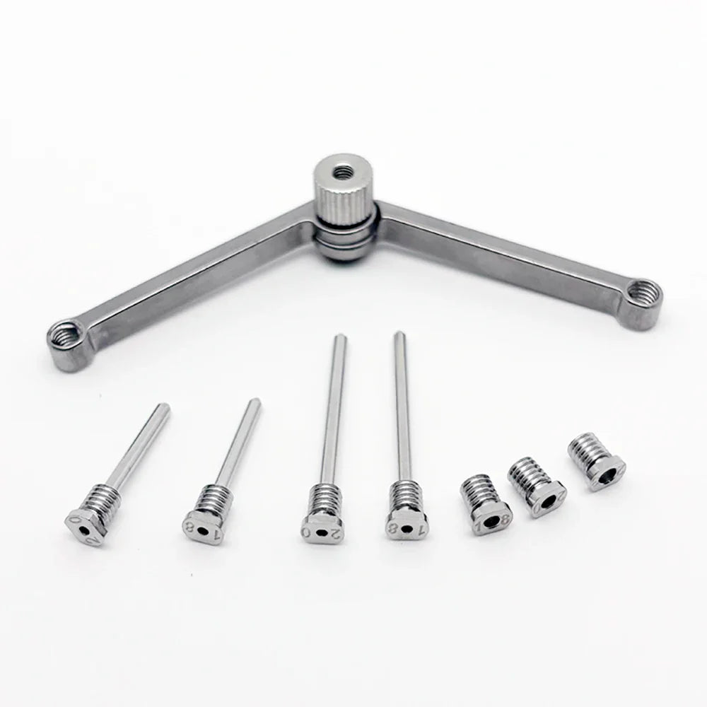 Guía de implantes paralelos y localizador de posición