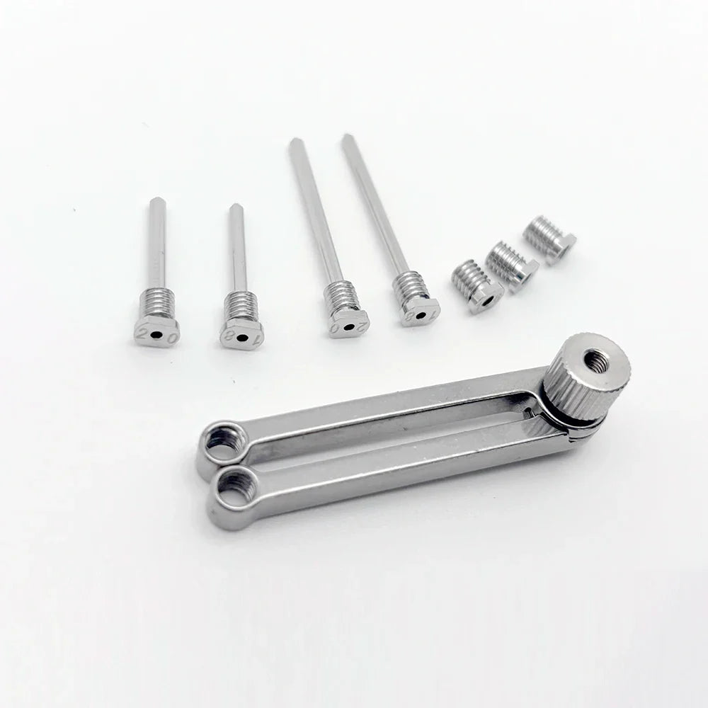 Guía de implantes paralelos y localizador de posición