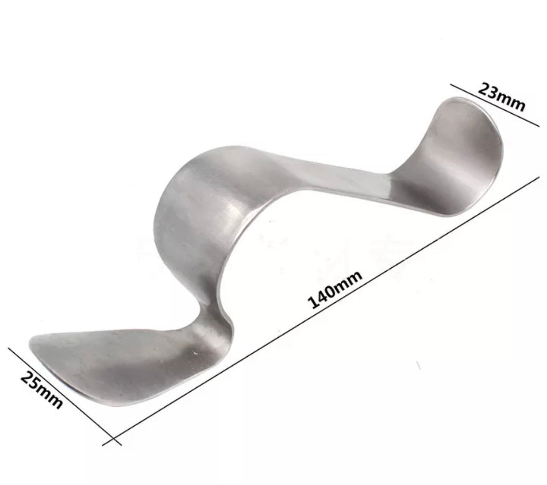 Retractores de labios de acero inoxidable