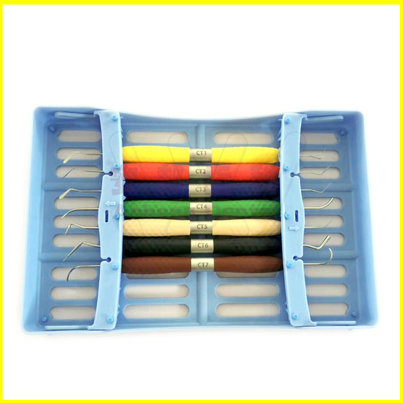 7 piezas/juego de instrumentos compuestos LnM con kit de esterilización